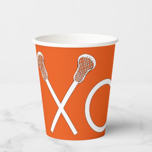 Lacrosse Sports Pappbecher (Vorderseite)