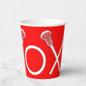 Lacrosse Sports Pappbecher (Links)