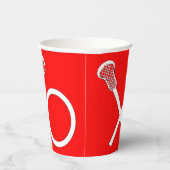 Lacrosse Sports Pappbecher (Rechts)