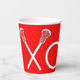 Lacrosse Sports Pappbecher