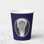 Lacrosse Sports Pappbecher (Rückseite)