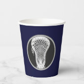 Lacrosse Sports Pappbecher (Vorderseite)