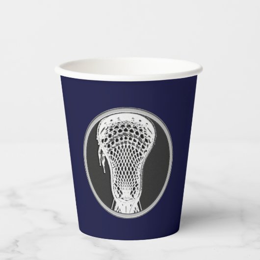 Lacrosse Sports Pappbecher (Vorderseite)
