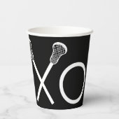 Lacrosse Sports Pappbecher (Rückseite)