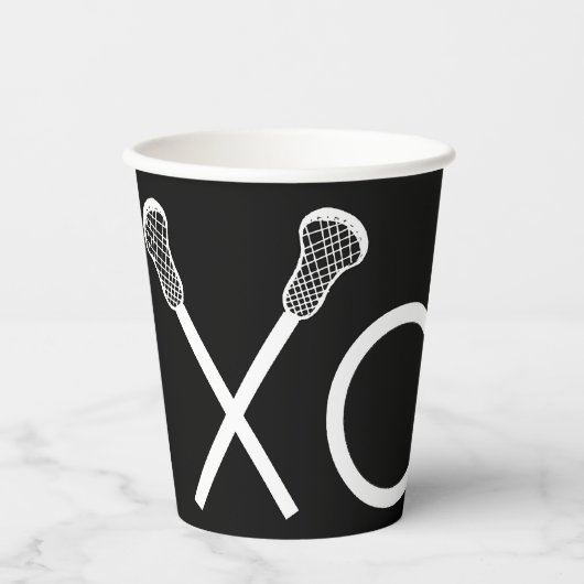 Lacrosse Sports Pappbecher (Vorderseite)