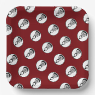 Lacrosse Sports Party Paper Teller