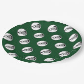 Lacrosse Sports Party Paper Teller (Schrägansicht)