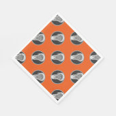 Lacrosse Sports Party Serviette (Ecke)