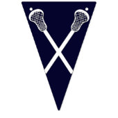 Lacrosse Sports Party Wimpelkette (Dritte Fahne)