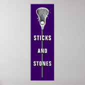 Lacrosse Sports Poster (Vorne)