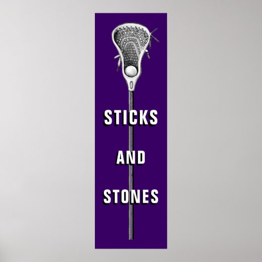 Lacrosse Sports Poster (Vorne)