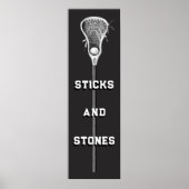 Lacrosse Sports Poster (Vorne)