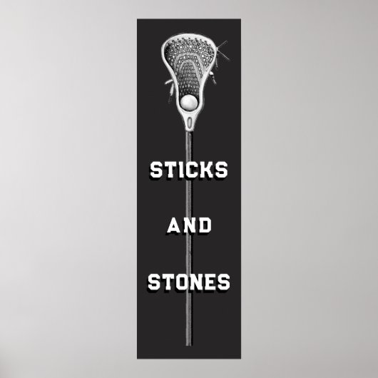 Lacrosse Sports Poster (Vorne)