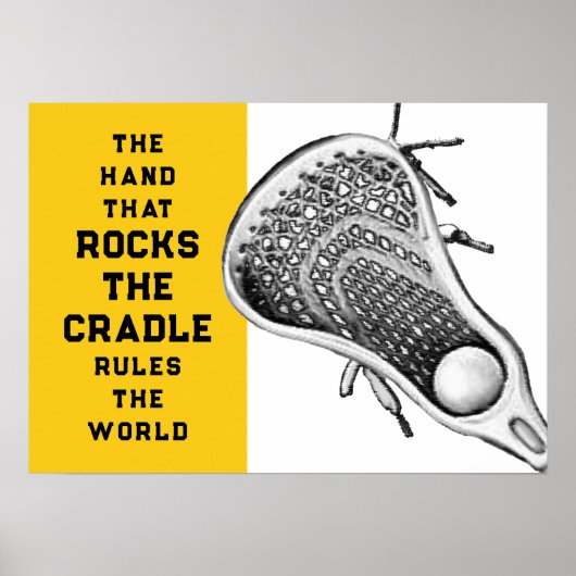 Lacrosse Sports Poster (Vorne)