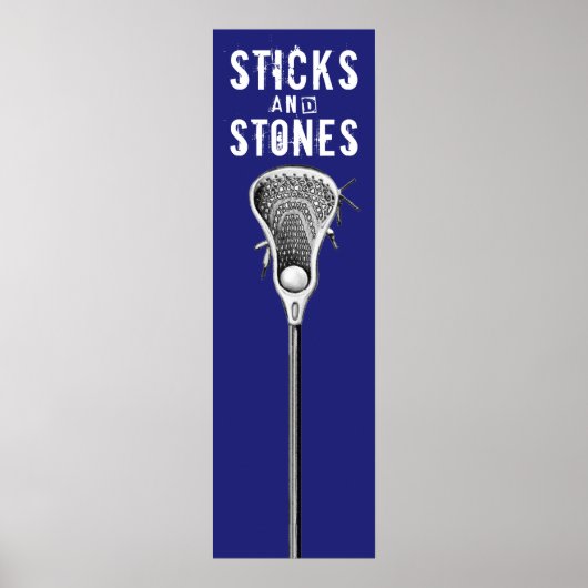 Lacrosse Sports Poster (Vorne)