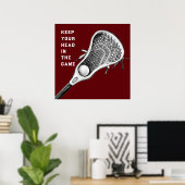 Lacrosse Sports Poster (Heimbüro)