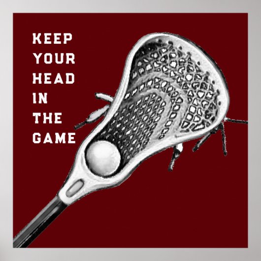 Lacrosse Sports Poster (Vorne)