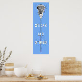 Lacrosse Sports Poster (Küche)