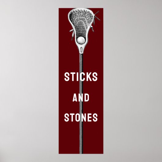Lacrosse Sports Poster (Vorne)