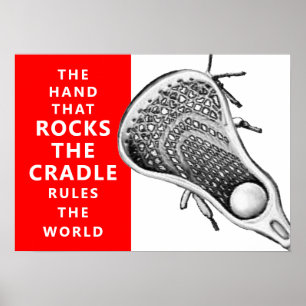 Lacrosse Sports Poster