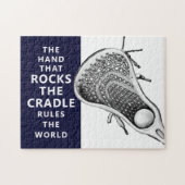 Lacrosse Sports Puzzle (Horizontal)