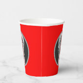 Lacrosse Sports Red Pappbecher (Rechts)
