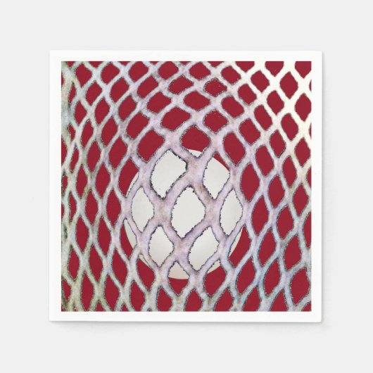 Lacrosse Sports Serviette (Vorderseite)