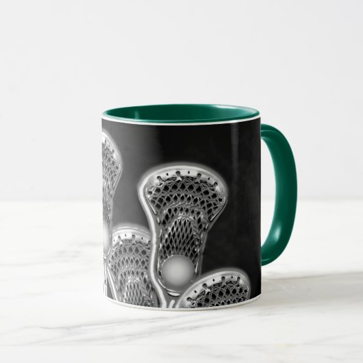 Lacrosse Sports Tasse (VorderseiteRechts)