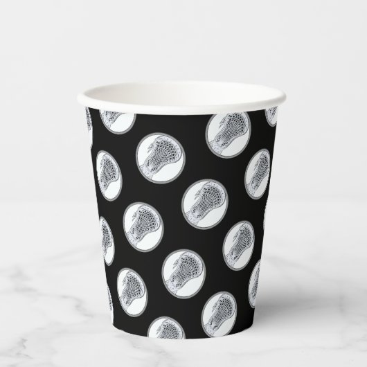 Lacrosse Sports Team Pappbecher (Vorderseite)