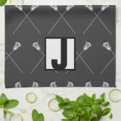 Lacrosse Sporttuch Geschirrtuch (Gefaltet)