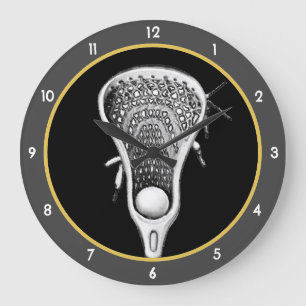 Lacrosse-Sportuhr Große Wanduhr