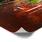 Lacrosse Spritzer Spread Poster (Ecke)