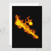 Lacrosse Stick and Ball Lacrosse Player Einladung (Vorne/Hinten)