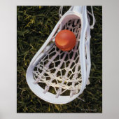 Lacrosse Stick and Ball Poster (Vorne)