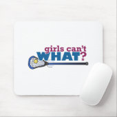 Lacrosse Stick in blau Mousepad (Mit Mouse)