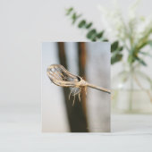 Lacrosse Stick Postkarte (Stehend Vorderseite)