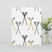 Lacrosse Sticks (Stehend Vorderseite)