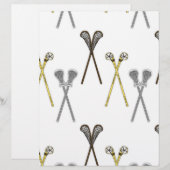 Lacrosse Sticks (Vorne/Hinten)