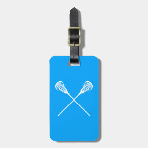 Lacrosse Sticks Gepäckträger Tag Blue Gepäckanhänger