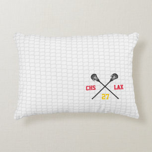 Lacrosse Sticks Net Team Colors Player NUMMER Dekokissen