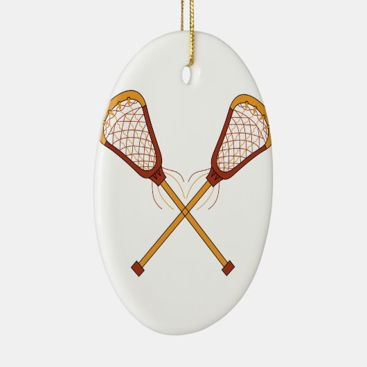 Lacrosse-Stöcke Keramikornament (Rechts)