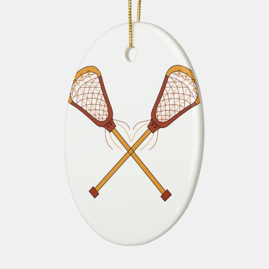 Lacrosse-Stöcke Keramikornament (Links)