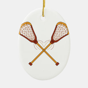 Lacrosse-Stöcke Keramikornament