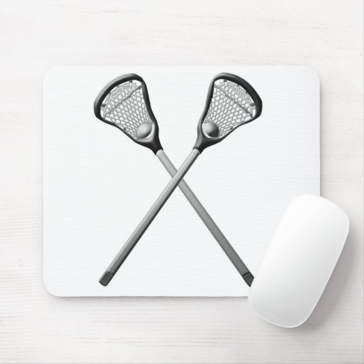 Lacrosse-Stöcke Mousepad (Mit Mouse)