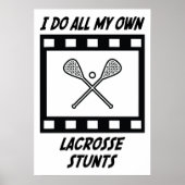 Lacrosse Stunts Poster (Vorne)