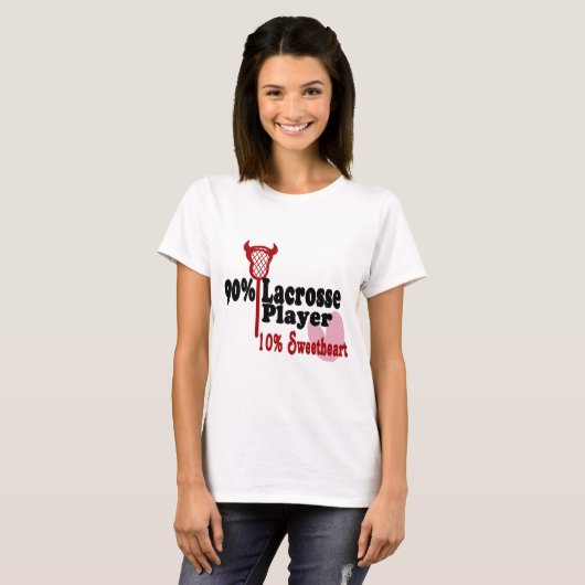 Lacrosse Sweetheart T-Shirt (Vorne ganz)