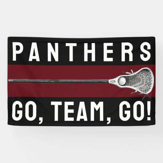 Lacrosse Team Banner (Horizontal)