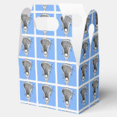 Lacrosse Team Blue Geschenkschachtel (Geöffnet)
