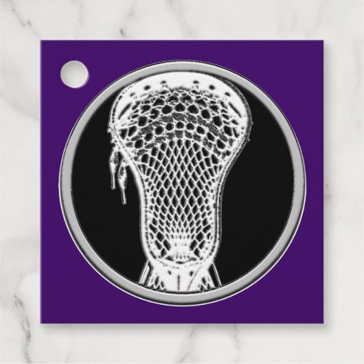 Lacrosse Team Geschenkanhänger (Vorderseite)