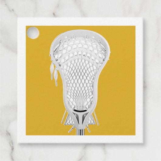 Lacrosse Team Geschenkanhänger (Vorderseite)